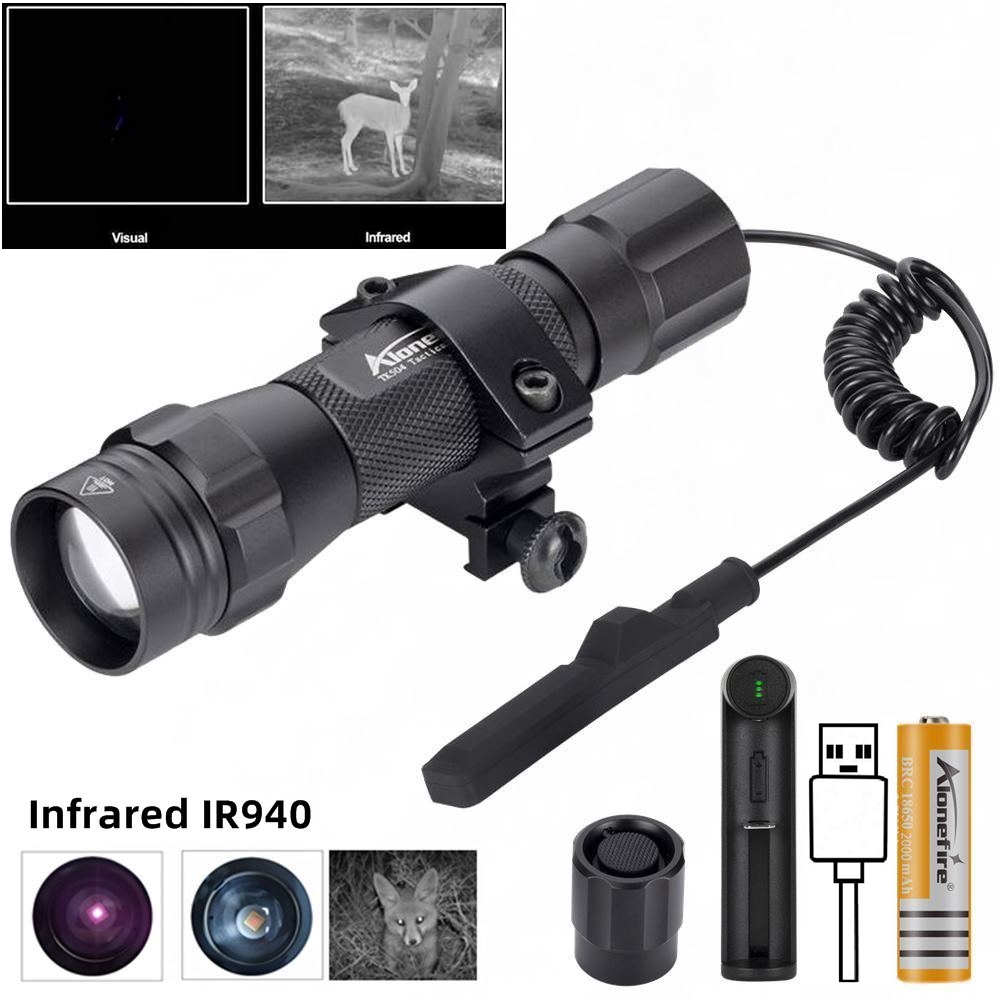 Hunting Thermal Imaging Scope - IR850nm&940nm Latest Infrared LED Zoom High