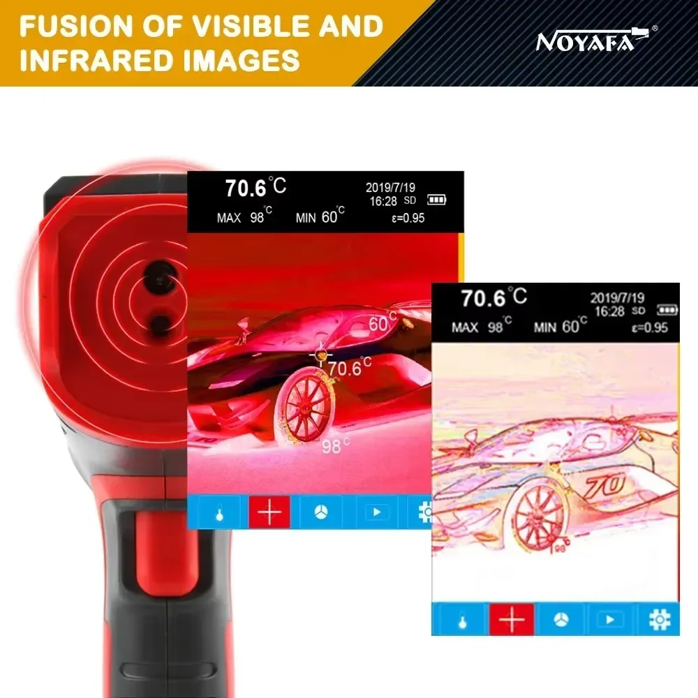 Infrared Thermal Imager Sensor - Nf 521 Thermal Imaging Camera review and price