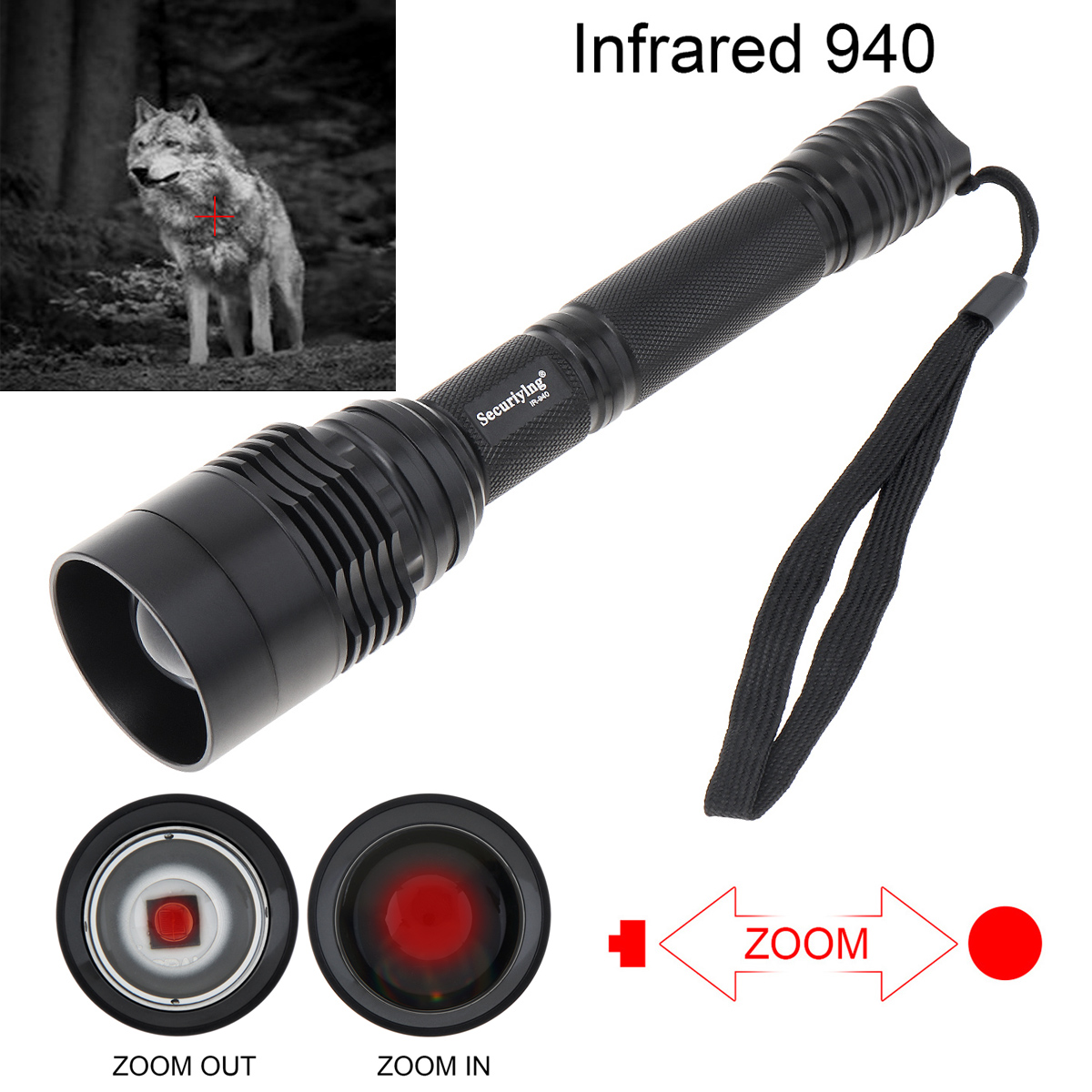 10W IR 940nm T50 Infrared Flas - Hunting Thermal Imaging Scope review and price