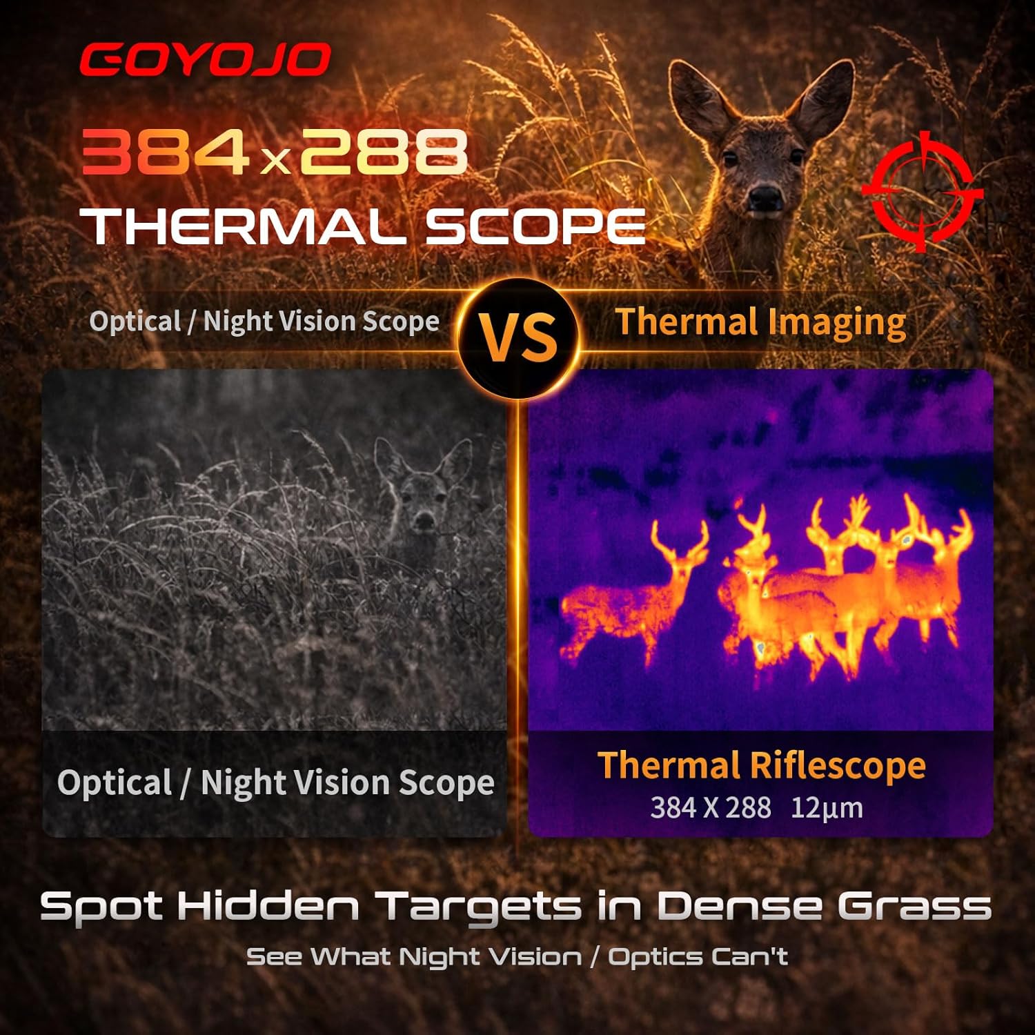 GOYOJO Thermal Scope 384x288 T - Hunting Thermal Imaging Scope review and price